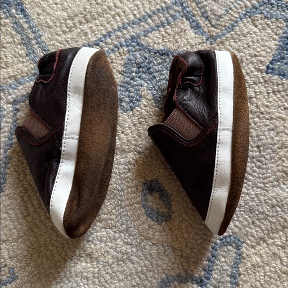 Robeez Liam Soft Sole Leather Baby Shoes 12-18 Months - Picture 3 of 8